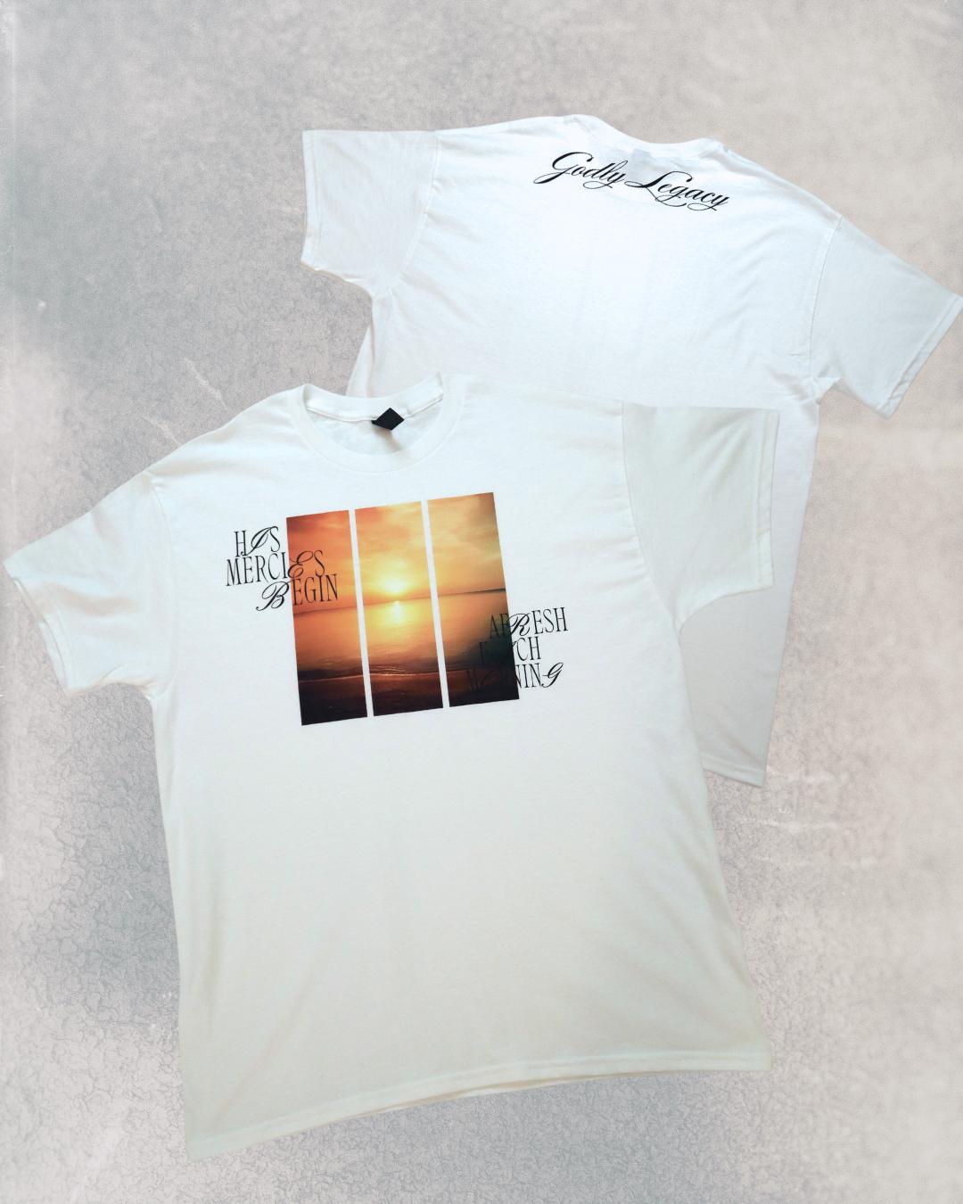 Heavyweight Unisex Christian T Shirt Ringspun Cotton Garment Dyed Comfort Colors Tee Lamentation 3:23 Design Godly Legacy