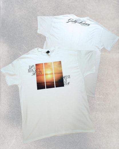 Heavyweight Unisex Christian T Shirt Ringspun Cotton Garment Dyed Comfort Colors Tee Lamentation 3:23 Design Godly Legacy