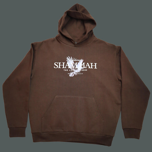 Jehovah Shammah Hoodie | Unisex Christian Heavyweight Hoodie | Bible Verse Faith Hoodie | God Is There Hoodie