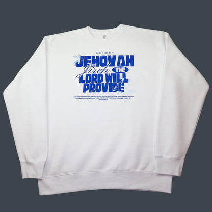 Jehovah Jireh Sweatshirt | Christian Heavyweight Sweatshirt | The Lord Will Provide Sweater | Faith-Based Gift | Unisex Christian Apparel